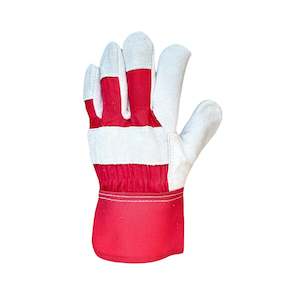 Clothing wholesaling: COW HIDE FABRIC BACK OMNI GLOVE -