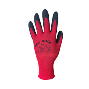 Omni Red Back Gloves