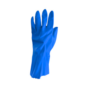 Clothing wholesaling: BULK HOUSEHOLD GLOVE EX LARGE BLUE (DPL STYLE) -