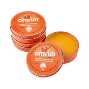 Organic Muscle Rub - 60g - 3 Pack