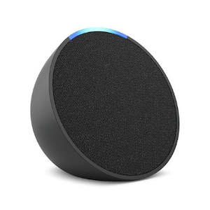 Amazon Echo Pop Smart Speaker with Alexa - Charcoal