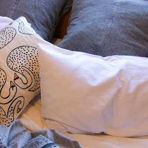 Organic cotton pillowcase