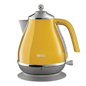 Delonghi Icona Capitals Kettle New York Yellow