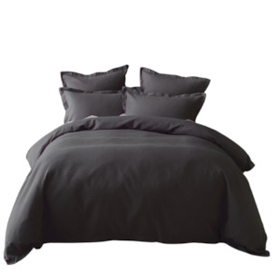 Nova Charcoal Duvet Cover Set King Size