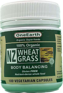 NZ Wheat Grass 100 Capsules