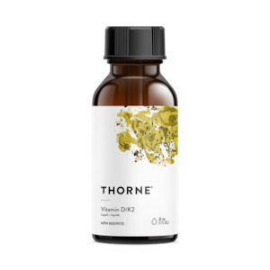 Thorne - Vitamin D + K2 drops