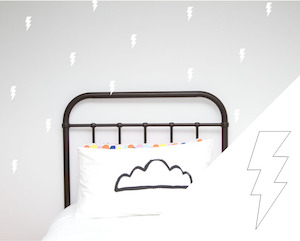 Assorted Shapes: Lightning Bolts Wall Stickers