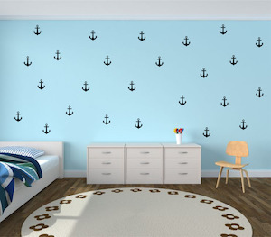 Assorted Shapes: Anchor Wall Stickers