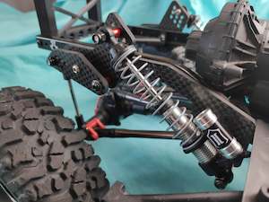 RevXS Customs: SCX10II Canter Lever Shock Setup