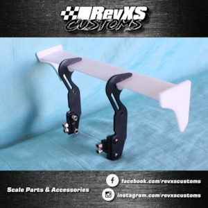 RevXS Customs: 1:10 Scale Rear Wing