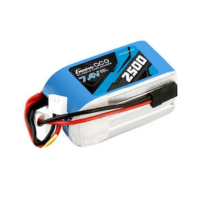 GENS ACE: 2500mAh 2S 7.4v Hump RX Pack 57x30x30mm