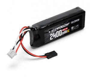 SUNPADOW: RX 2400mAh 7.4V 2S 5C RX Pack LiPo