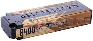 Lipo Batteries: SUNPADOW: Golden 8400MAH 7.4V 2S 120/60C LiPo (5mm Bullets)