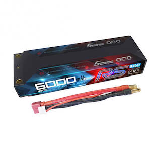 Gens Ace: 6000mAh 7.6V 100C 2S LCG Hardcase Lipo - 5mm Plug