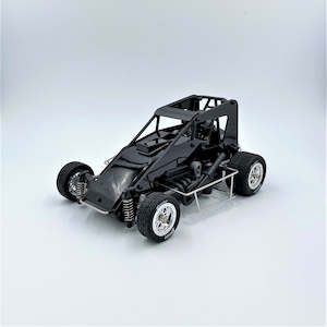 1RC: 1/18 Midget 3.0, Black, RTR