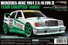 Tamiya: TT-01E Mercedes-Benz 190E 2.5-16 Evo.II Team Zakspeed Debis 4WD EP Car Kit