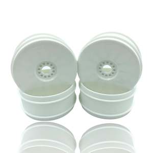 PRO-MOTION: 1/8 Buggy Wheel - White