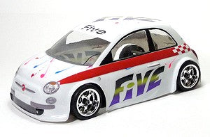 Mon-Tech: FIVE 1/10TH SCALE SWB M-CHASSIS BODY - 160mm