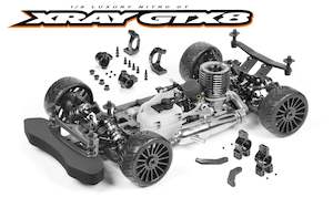 Car Kits: XRAY: GTX'24 - 1/8 LUXURY NITRO ON-ROAD GT CAR