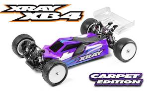 Car Kits: XRAY: XB4C'24 - 4WD 1/10 ELECTRIC OFF-ROAD CAR - CARPET EDITION