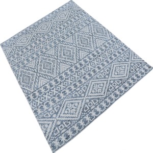 Jenny Ivory Blue Rug 200x300