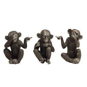 See, Hear, Speak No Evil Monkeys