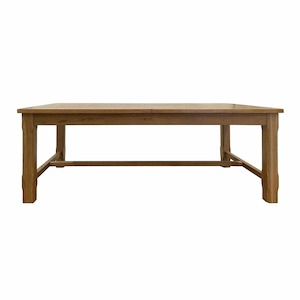 Balmoral Extendable 3.1 m Hamptons Oakwood Dining Table