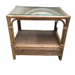 Cayman Rattan Bedside Table