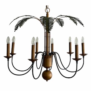 Palm Leaves Chandelier