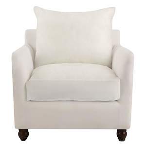 Armchairs: Noosa Hamptons Armchair Base & Cushions Only