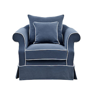 Armchairs: Avalon Armchair Navy