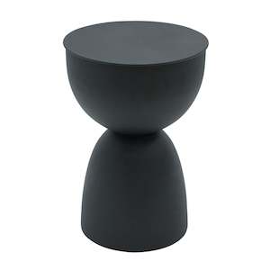 Maude Metal Stool - Black