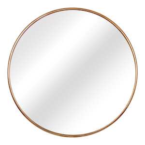 Griffin Large Round Gold Mirror