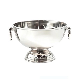 Zion Round Footed Ice Bucket Nickel