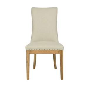 Oakwood Linen Dining Chair Natural