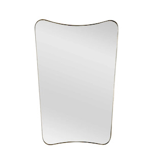 Wall Mirrors: Royale Small Mirror Gold