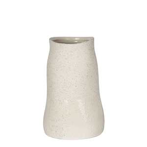 Vases: Tuba Ceramic Vase Medium White