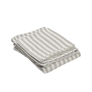 Striped Hamptons Sofas: Slip Cover Only - Noosa 3 Seat Hamptons Sofa Natural Stripe Linen Blend