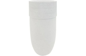 Boston Planter Medium - Textured White