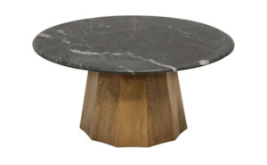 Internet only: Zendaya Coffee Table with Marble Top