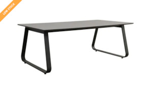 Redmond Outdoor Dining Table - Black 2200