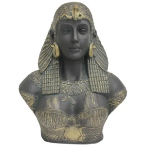 Fibre Clay Cleopatra Bust Large - Indoor | Outdoor