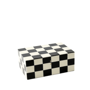 Designer Box Checkered  - Small