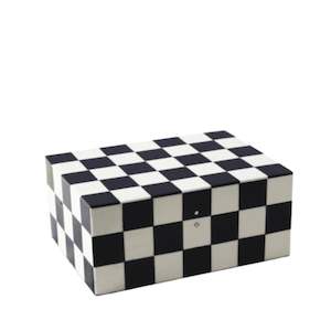 Designer Box Checkered - Large