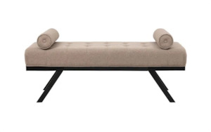 Eddie Bench Seat - Dark Taupe