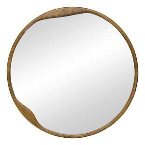 Adore Wooden Mirror - Walnut 110cm