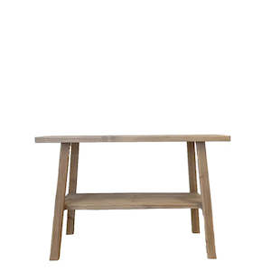 Internet only: Alabaster Reclaimed Wood Console Table