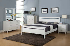 Asbel 4 Pcs Bedroom Suite - Queen