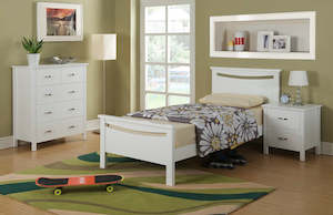 Asbel 4 Pcs Bedroom Suite - Single