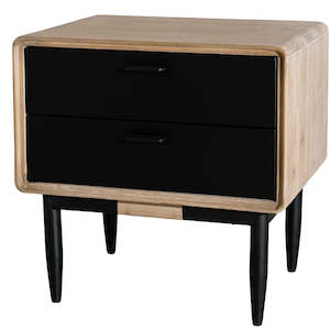 Alba 2 Drawer Bedside Table